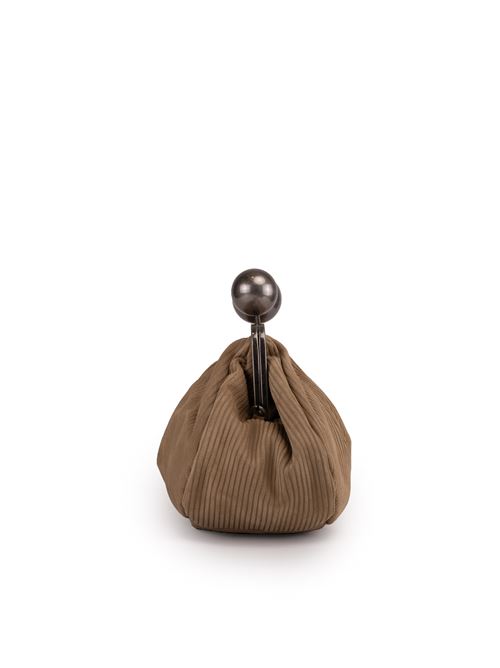 Pasticcino Bag Medium Destino in suede a costine Sabbia WEEKEND MAX MARA | 2515511044600001